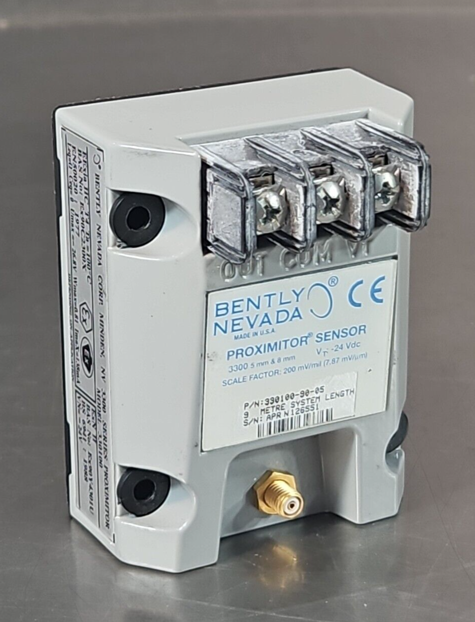 Bently Nevada 330100-00-05 Proximitor Sensor 24vdc (BIN2.3.3)