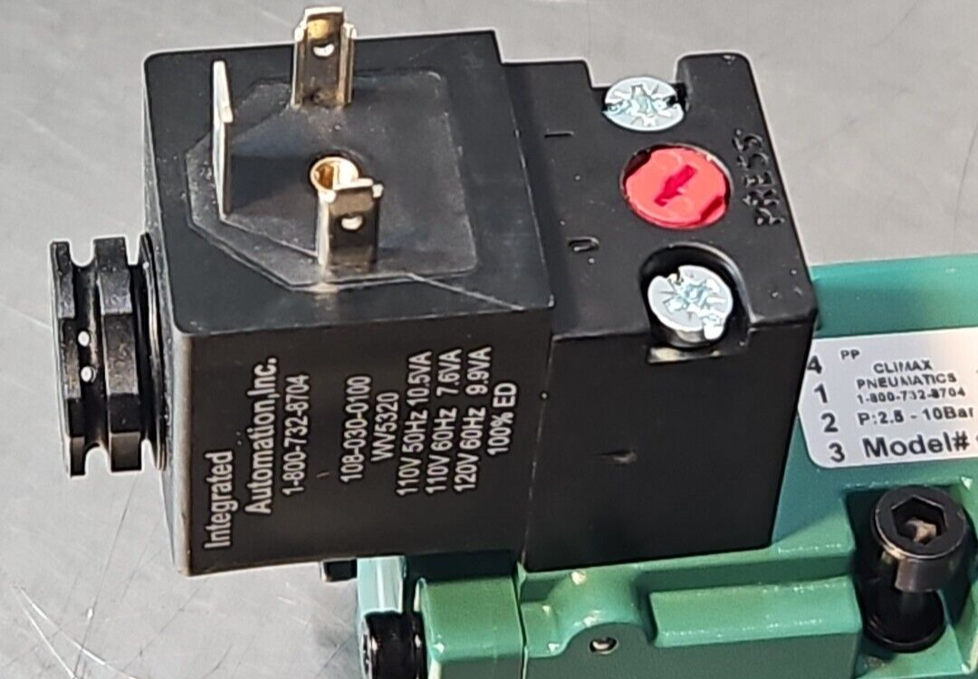 Numatics 92-3900-P110VAC-X + (Integrated Automation  WV5320)            (BIN424)