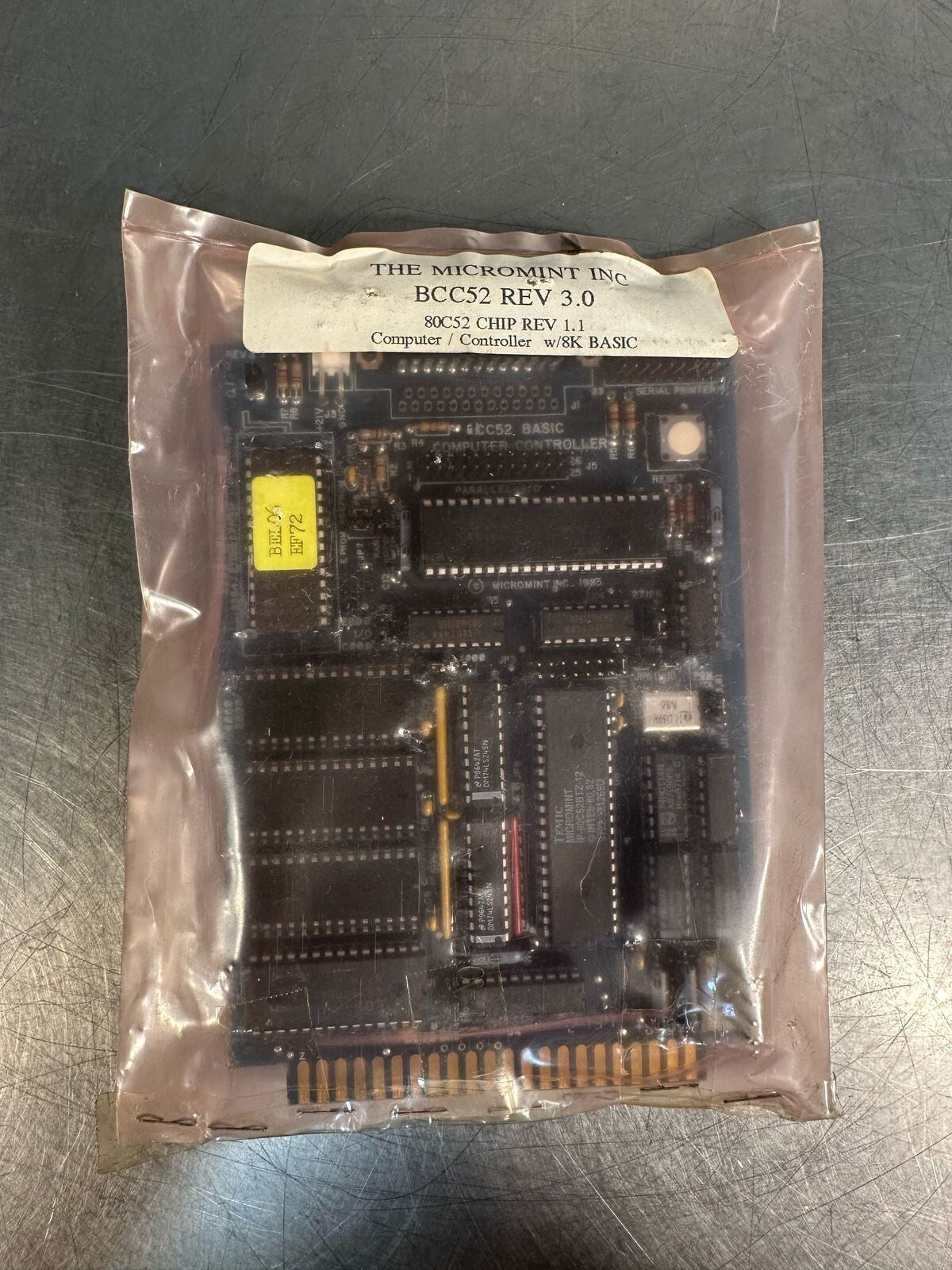 Micromint BCC52 Rev. 3.0  80C52 Chip Rev 1.1   w/ 8K Basic          (6.4.4)