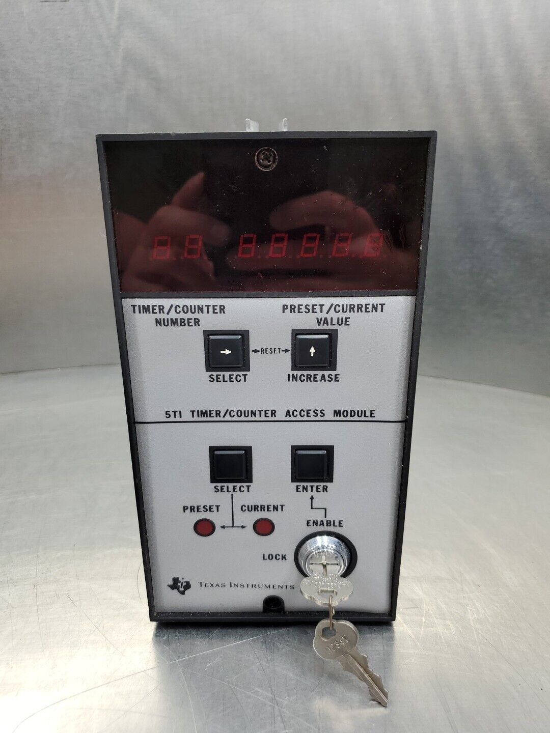 Texas Instruments 5TI-3201 Timer Counter Module w/Key Lock Out. 2D ...