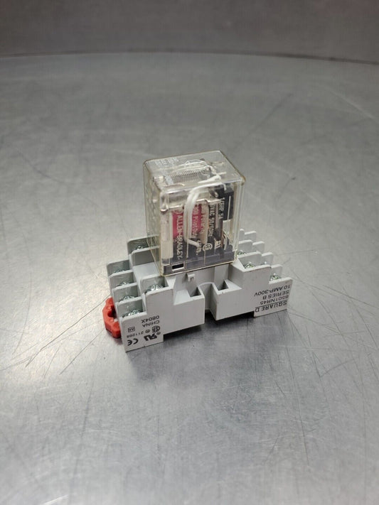 ALLEN BRADLEY 700-HC24A1 SERIES A RELAY w/8501NR45 Base.                   4E-35