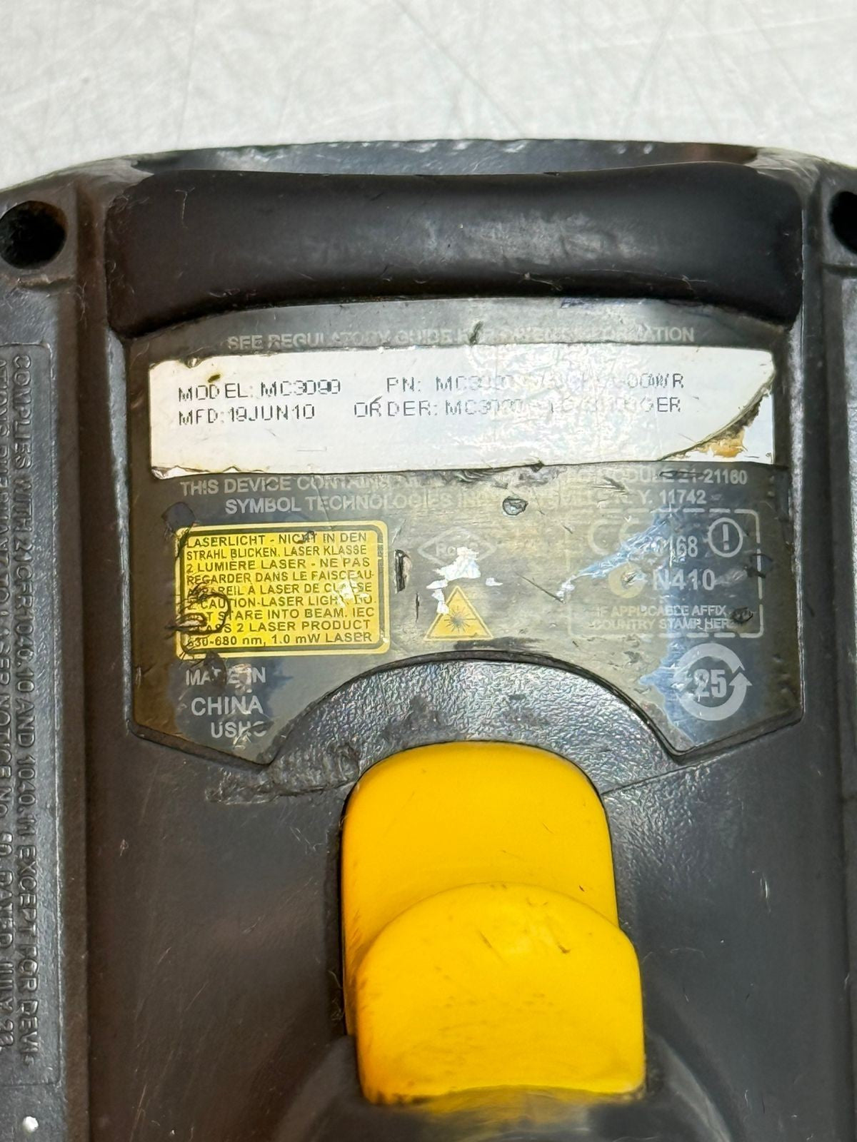 Symbol MC3090 PDA Laser Wireless Barcode Scan. Reader              (7.3.5)