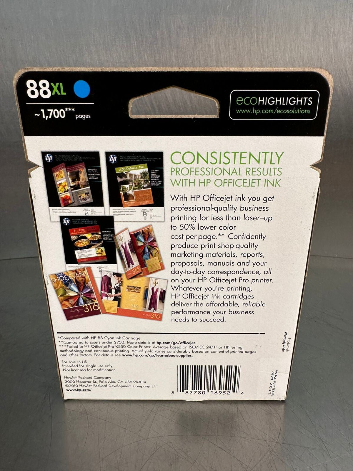 Hp 88XL Cyan Ink OfficeJet Genuine C9391AN              (3.5.1)