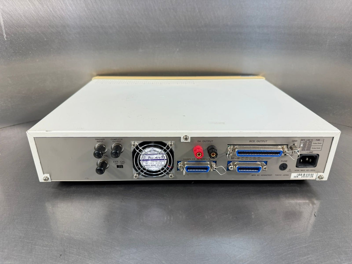 Advantest R8340A Ultra High Resistance Meter                      (12.4.5)