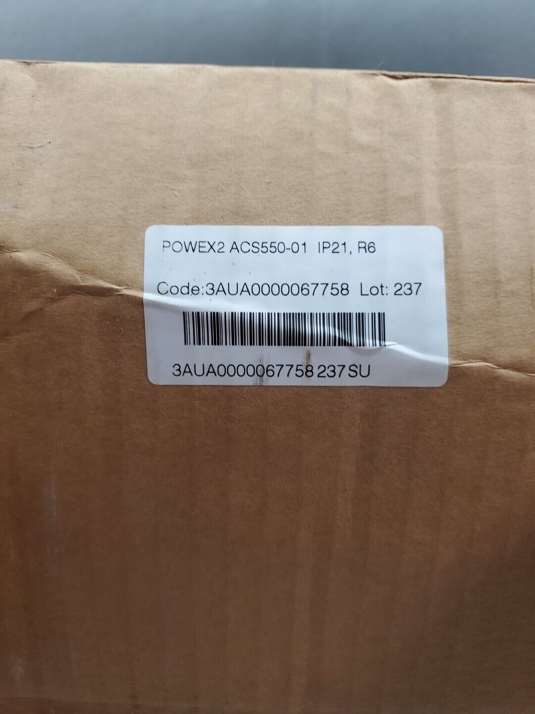 ABB POWEX2 ACS550-01 Inverter Drive Base.                                     1F