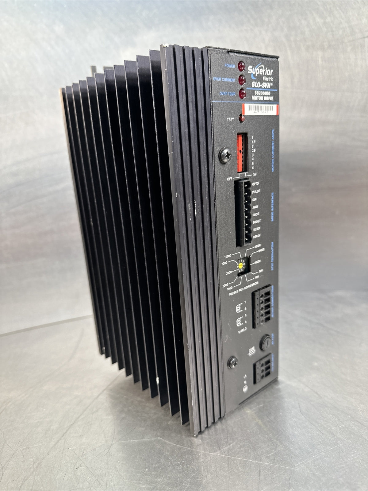 Superior Electric Slo-Syn SS2000D6 Stepper Motor Drive Driver (BIN-1.4.2)