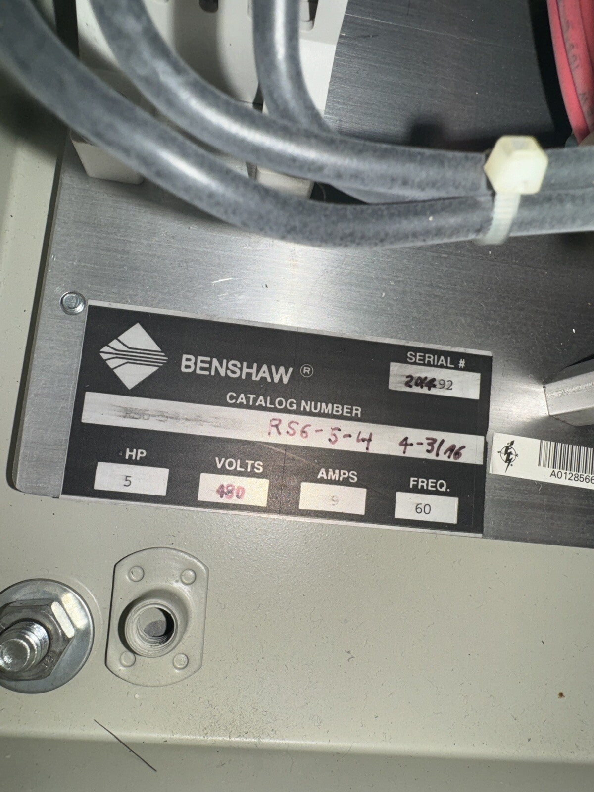 Benshaw RS6-5    RS654431A6     Solid State Motor Control  (BIN464)