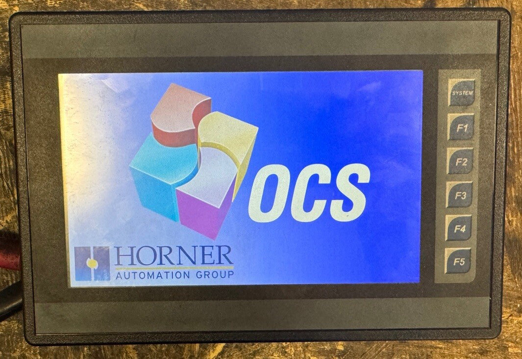 HORNER AUTOMATION HE-XW1E0QY XL7 Touchscreen Panel- Refurbished (bin2.4.2)