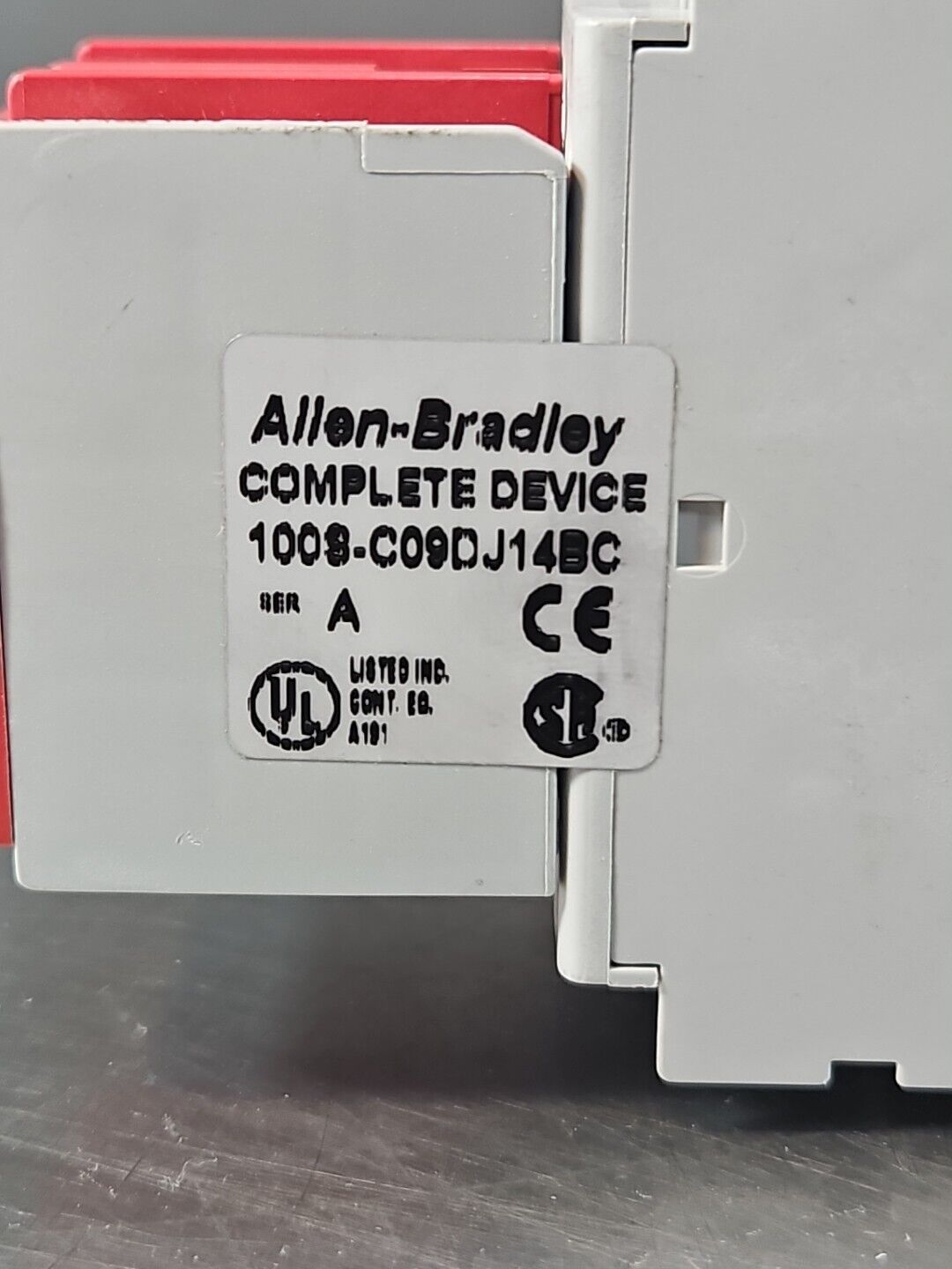 Allen Bradley 100S-C09DJ14BC Ser A Safety Contactor Assy                  loc4D3