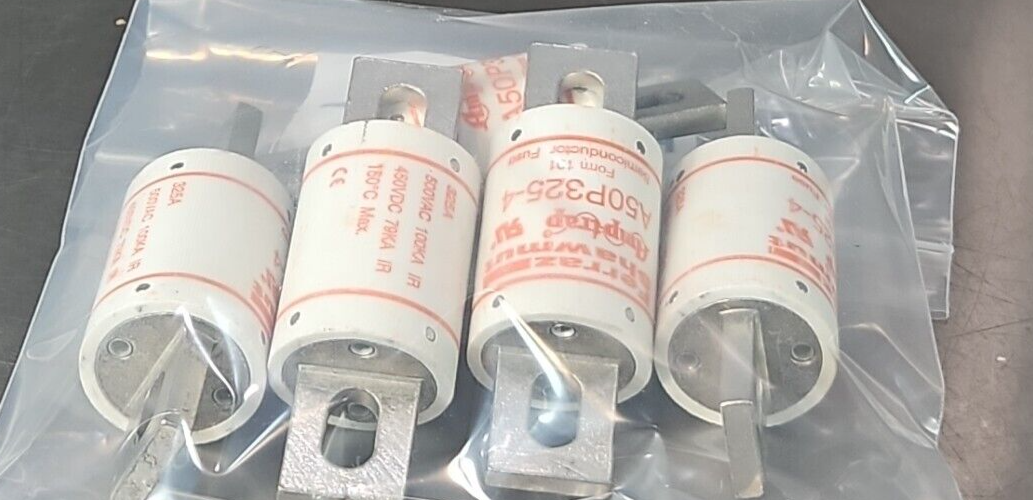 Ferraz Shawmut A50P325-4 325A 500V Fuse Lot of 5                         loc4C43