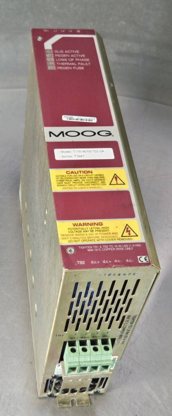 MOOG T150-901 B-702-2A Servo Drive                                      (BIN633)