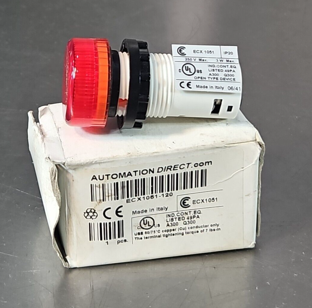 AUTOMATION DIRECT ECX1051-120 Indicator light                            loc4C20