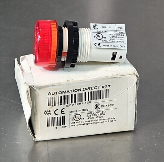 AUTOMATION DIRECT ECX1051-120 Indicator light                            loc4C20