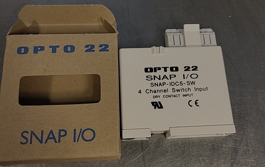 Opto 22 SNAP  I/0 IDC5-SW  4 channel Switch       (BIN 4.4.3)