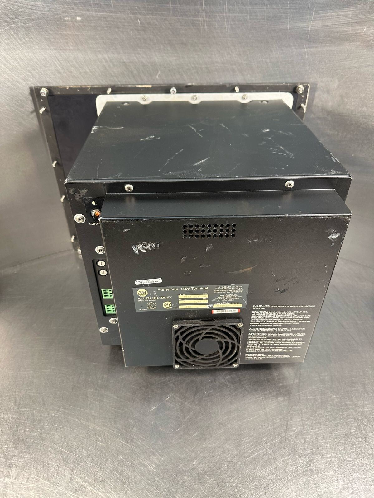 Allen Bradley PanelView 1200 2711-KC1/F Rev. B FRN: 5.11.00         (8.5.7)