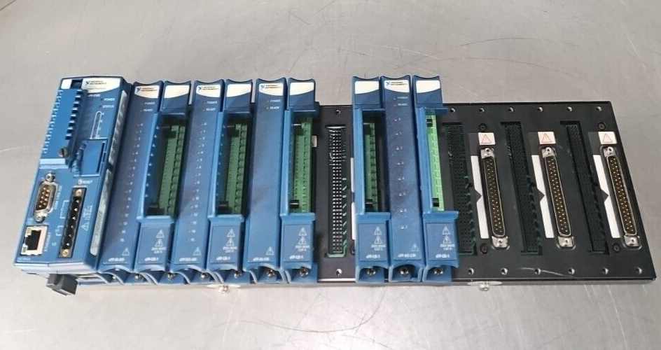 National Instruments cPF-BP-8 /2120/DI-301/CB-1/DO-401/AI-118/AO-210    (BIN325)