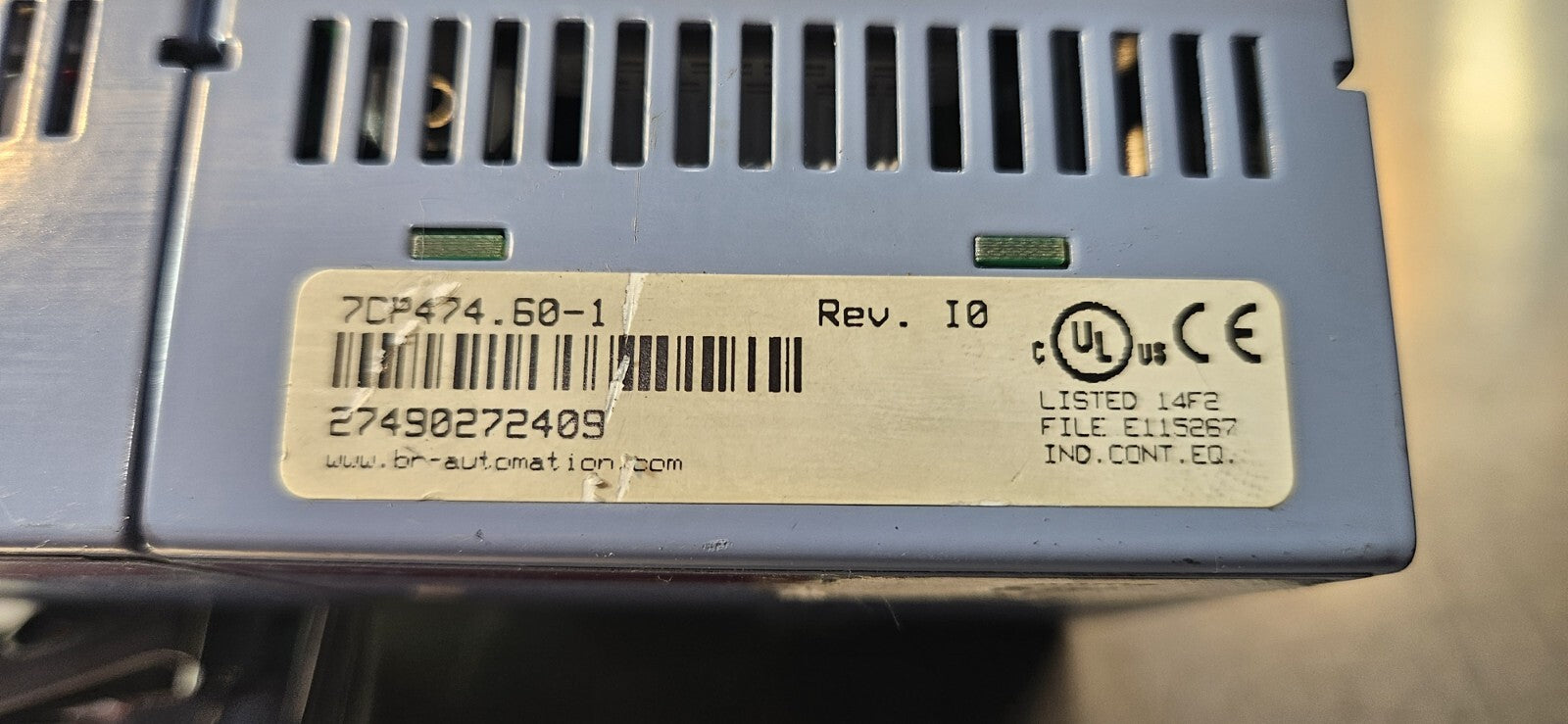 B&R 7CP474.60-1 Analog Interface                                        (BIN743)