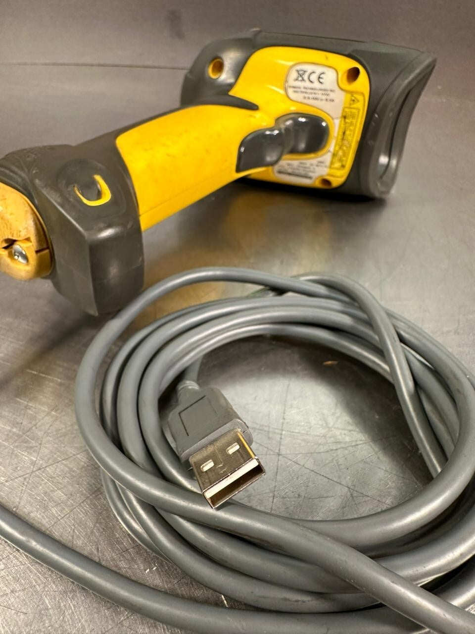 Symbol LS3408-ER20105 Handheld Barcode Scanner With USB CABLE  (7.4.3)