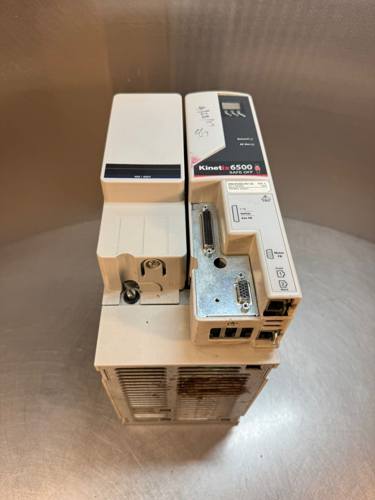 Allen Bradley 2094-BM03-M /A Axis Power Mod  w/ 2094-EN02D-M01 /A (12.3.7)