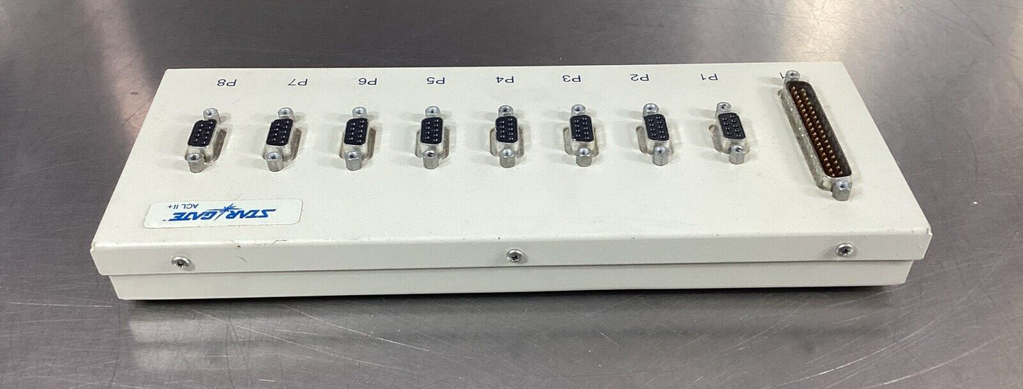 Star Gate  770048-05  /  ACL II+  8-Port, parallel to Serial Adapter Hub   3D-37