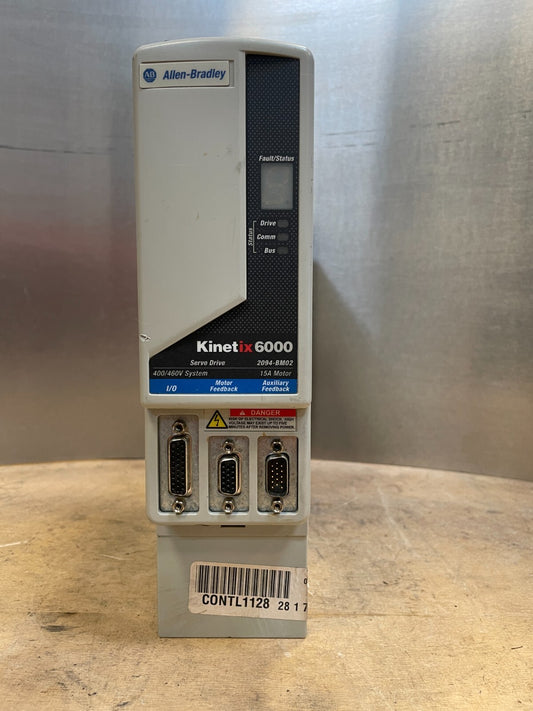 Allen Bradley Kinetix 6000 209—BM02A1120  Ser.A  Multi-Axis Servo Drive @2a