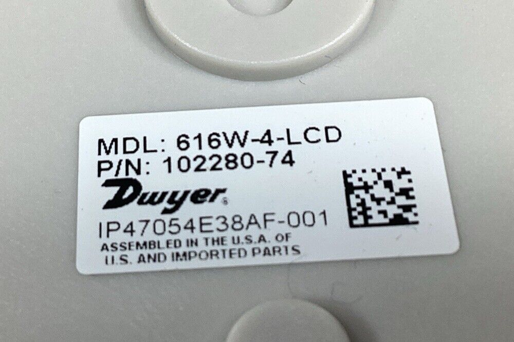 DWYER  616W-4-LCD  SERIES 616 WEATHERPROOF PRESSURE TRANSMITTER       5C-18