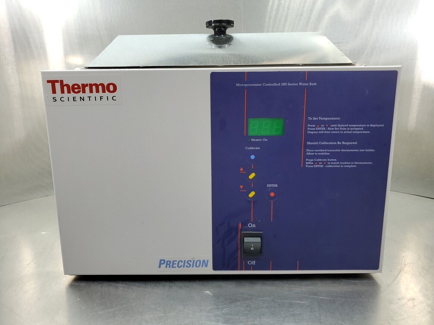 Thermo Scientific PRECISION Mod:2837 Microprocessor Controlled Water Bath  4F-37