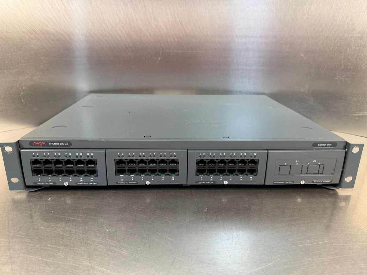 Avaya IP Office 500 V2 Phone Control unit – 700476005 - IP500V2  (3.6.3)