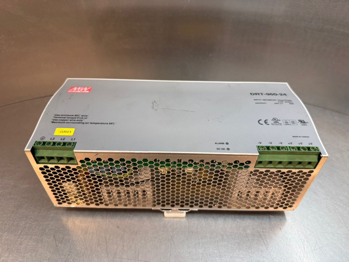 MeanWell DRT-960-24 AC-DC Power Supply 3Ph 400-500Vac              (5.5.1)
