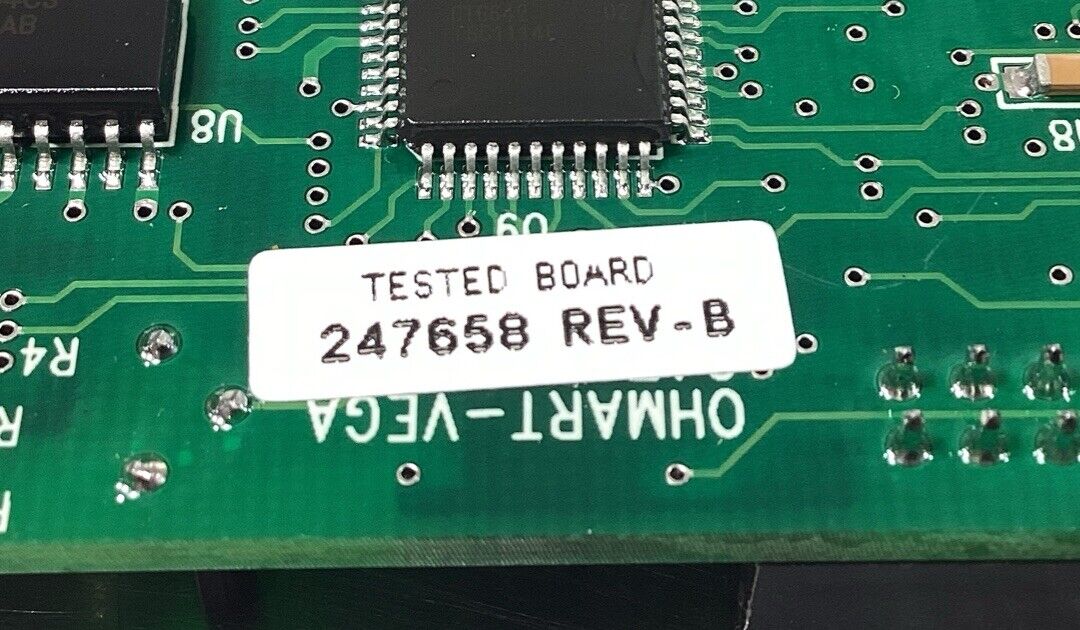 Ohmart - Vega  247658 Rev. B  Circuit Board         3C-25