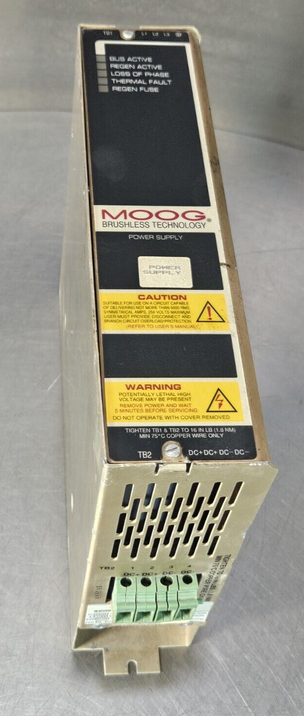 MOOG 150-201D-01  Servo Drive                                           (BIN631)
