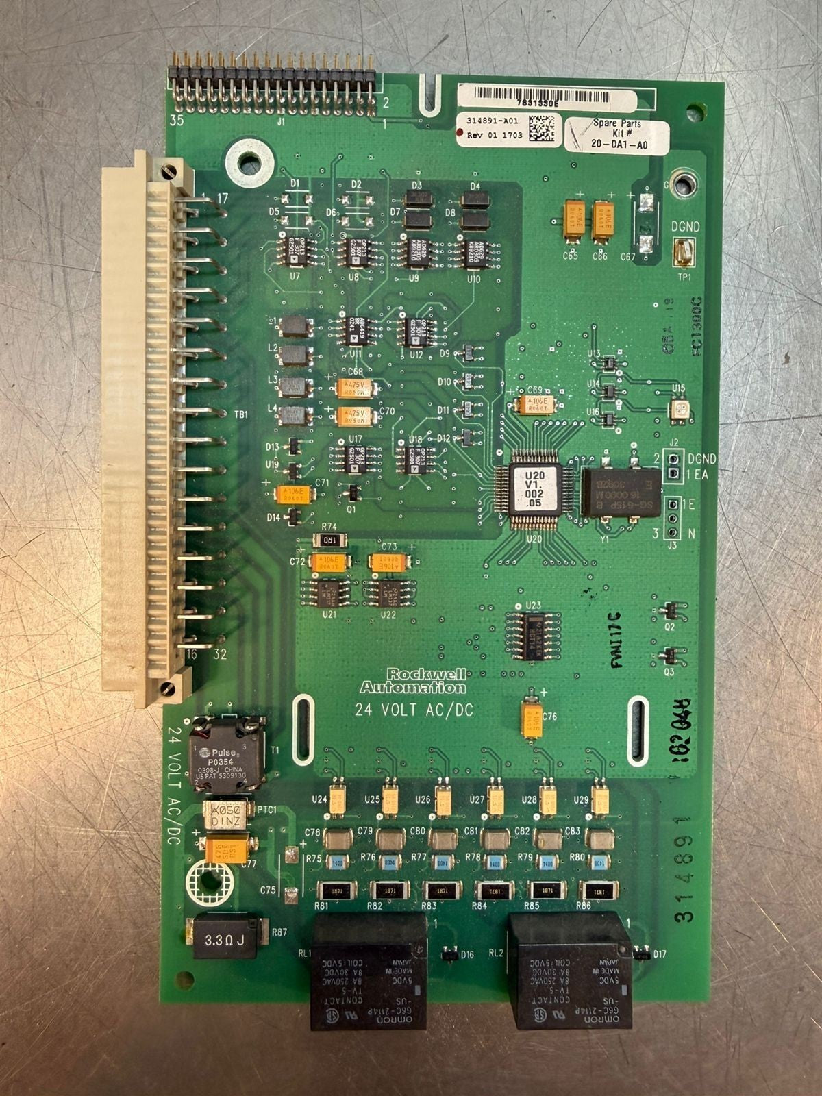 Rockwell Automation 314891-A01 Board  Rev 01                    (3.4.5)