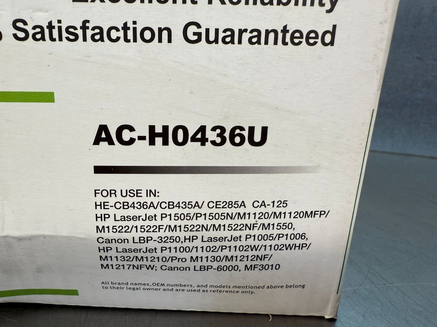 Premium AC-H0436U Compatible CB436A, CB435A/CE285A...              (1.5.4)