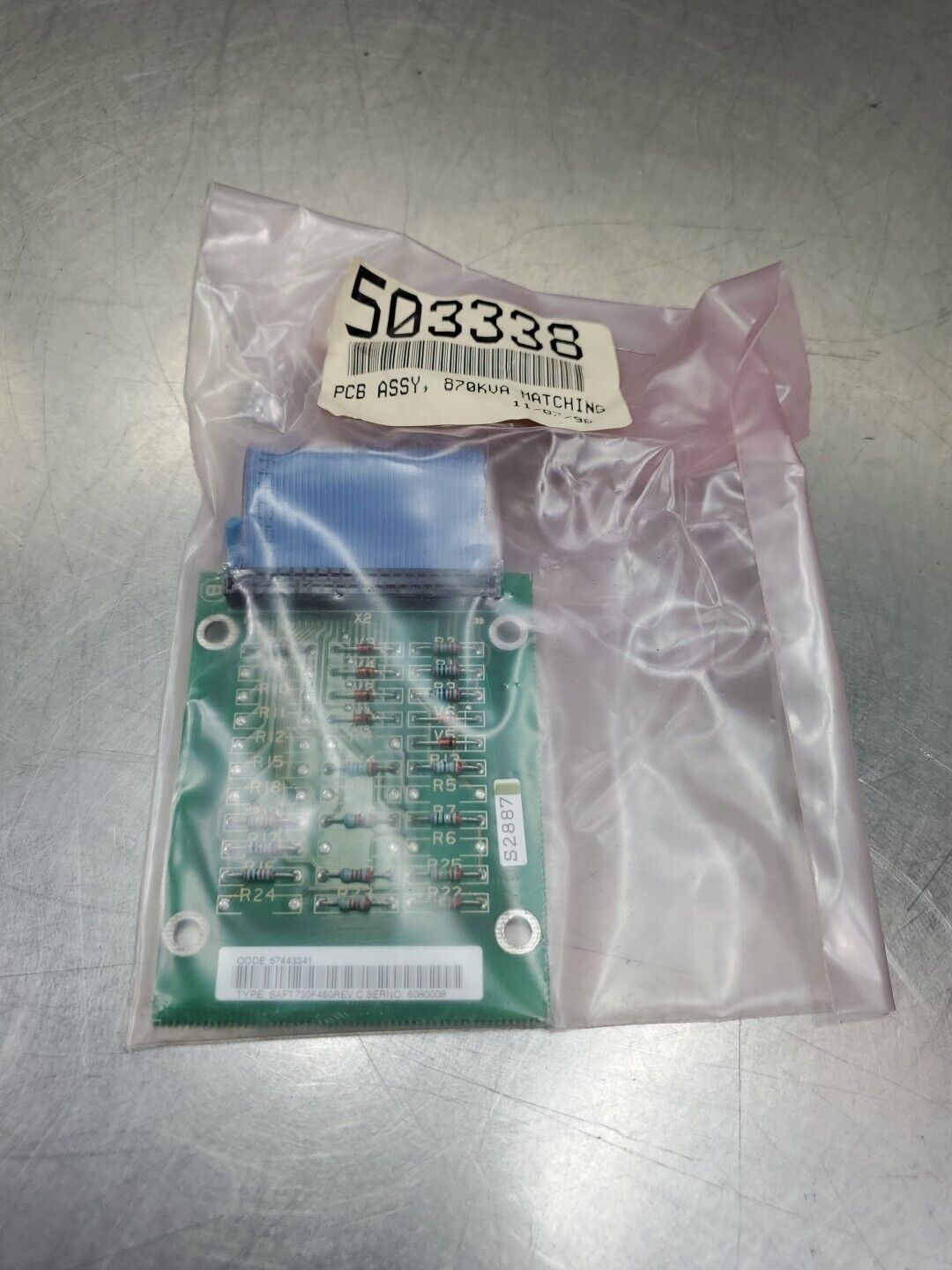 ALLEN BRADLEY 503338 Board, SAFT730F460 REV. C.                            4C-36