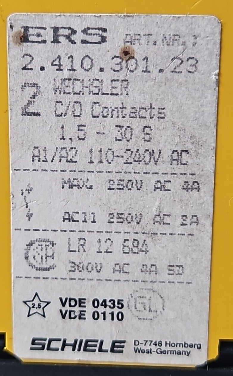 Schiele - 2 410 301 23 - ERS - Relay                                    loc4A14