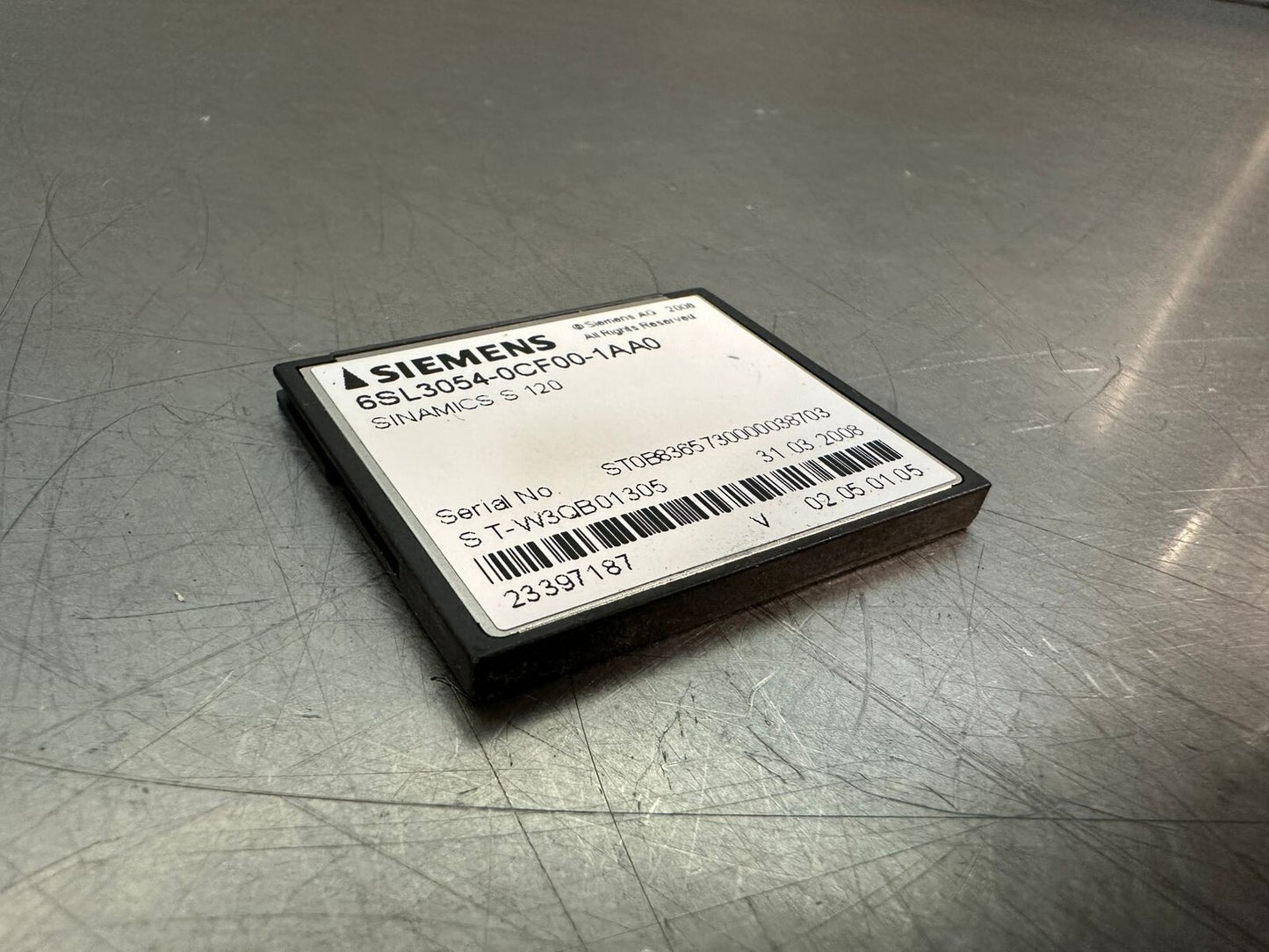 Siemens 6SL3054-0CF00-1AA0 / Sinamics S120 / 6SL30540CF001AA0      (7.2.2)