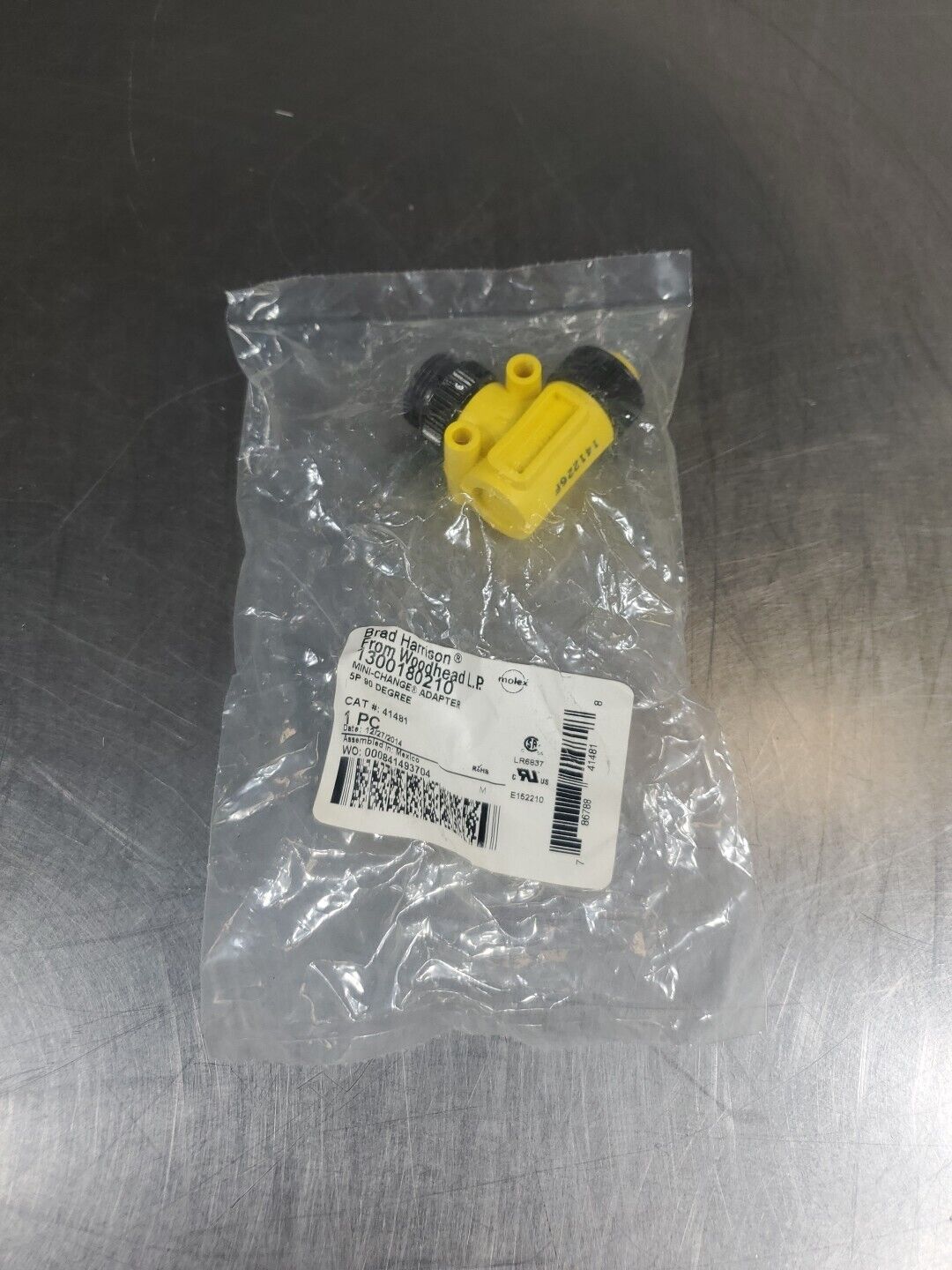 Brad Harrison 1300180210 Mini-Change 90 Degree Adapter.                    5D-29