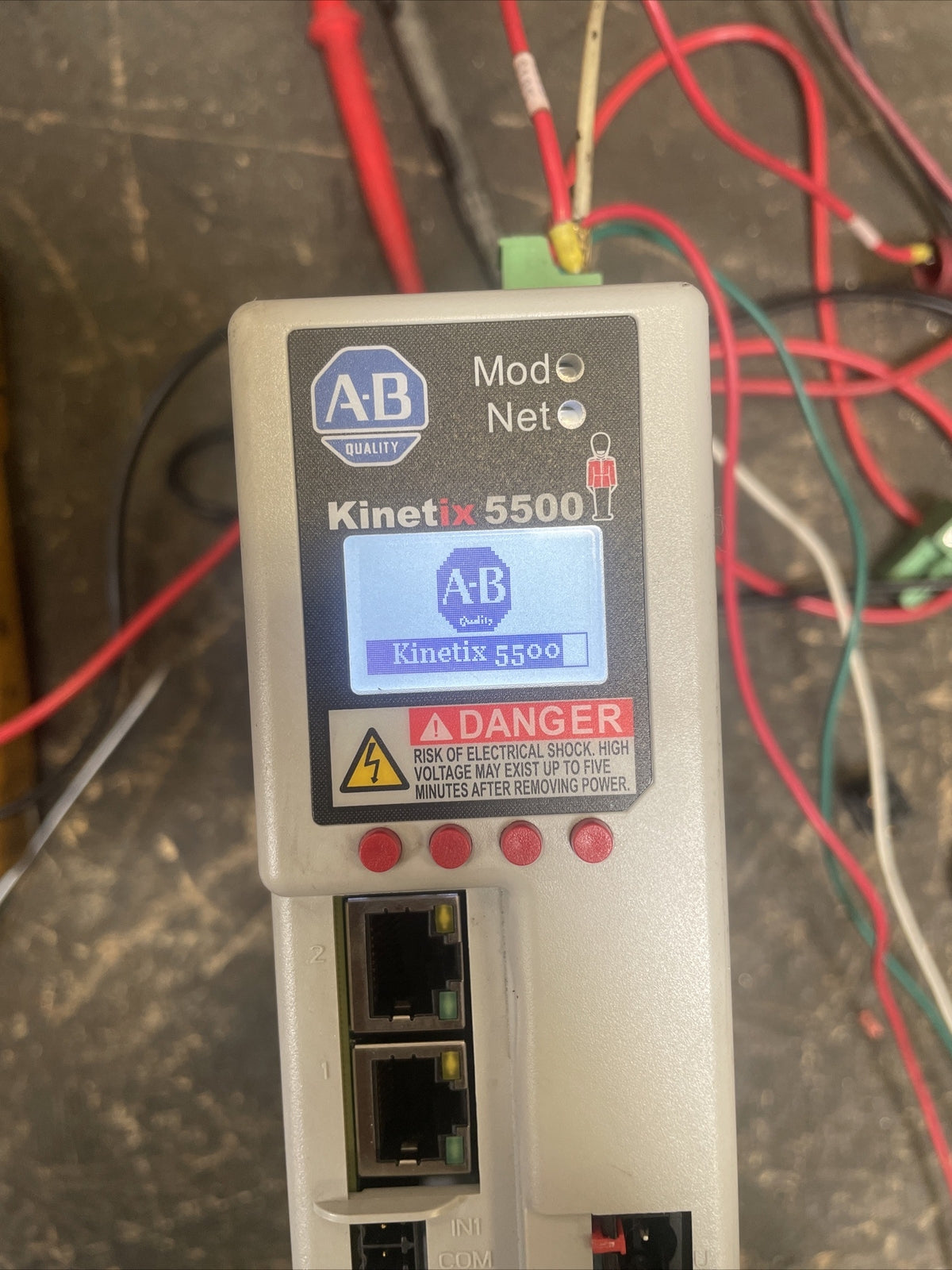 Allen Bradley 2198-H015-ERS Kinetix 5500  (12.5APK Servo Drive)          @1D
