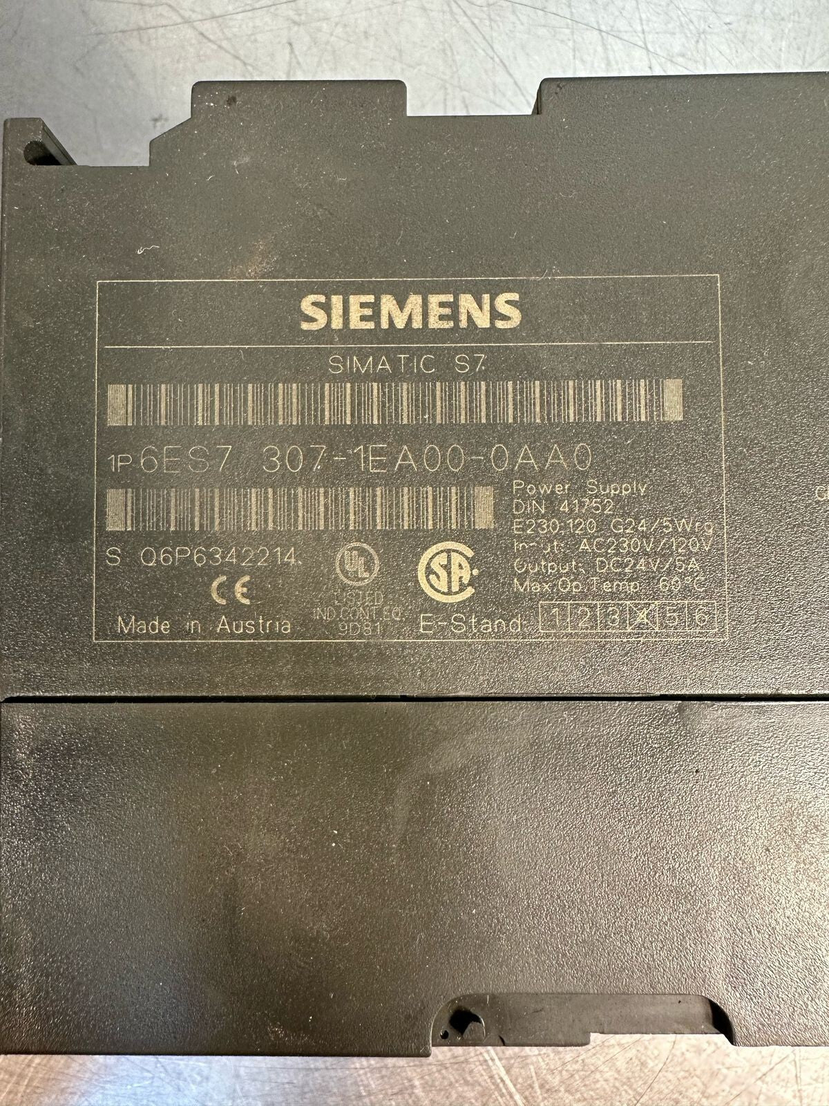 Siemens 6ES7-307-1EA00-0AA0 PS307  Simatic S7                (6.4.5)