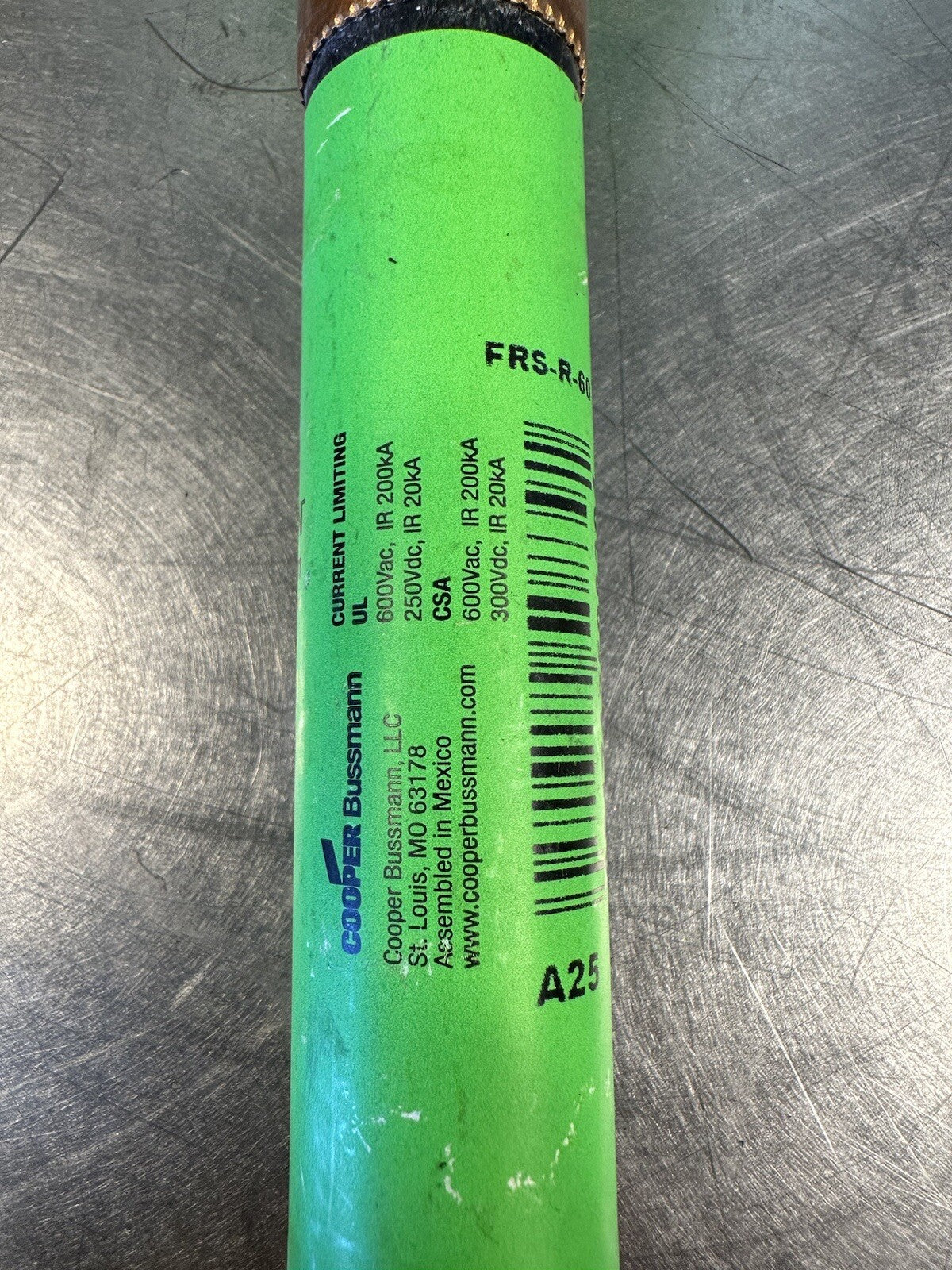 Cooper Bussmann FRS-R-60 Fusetron Class Rk5 60A ~ (BIN-1.5.5)