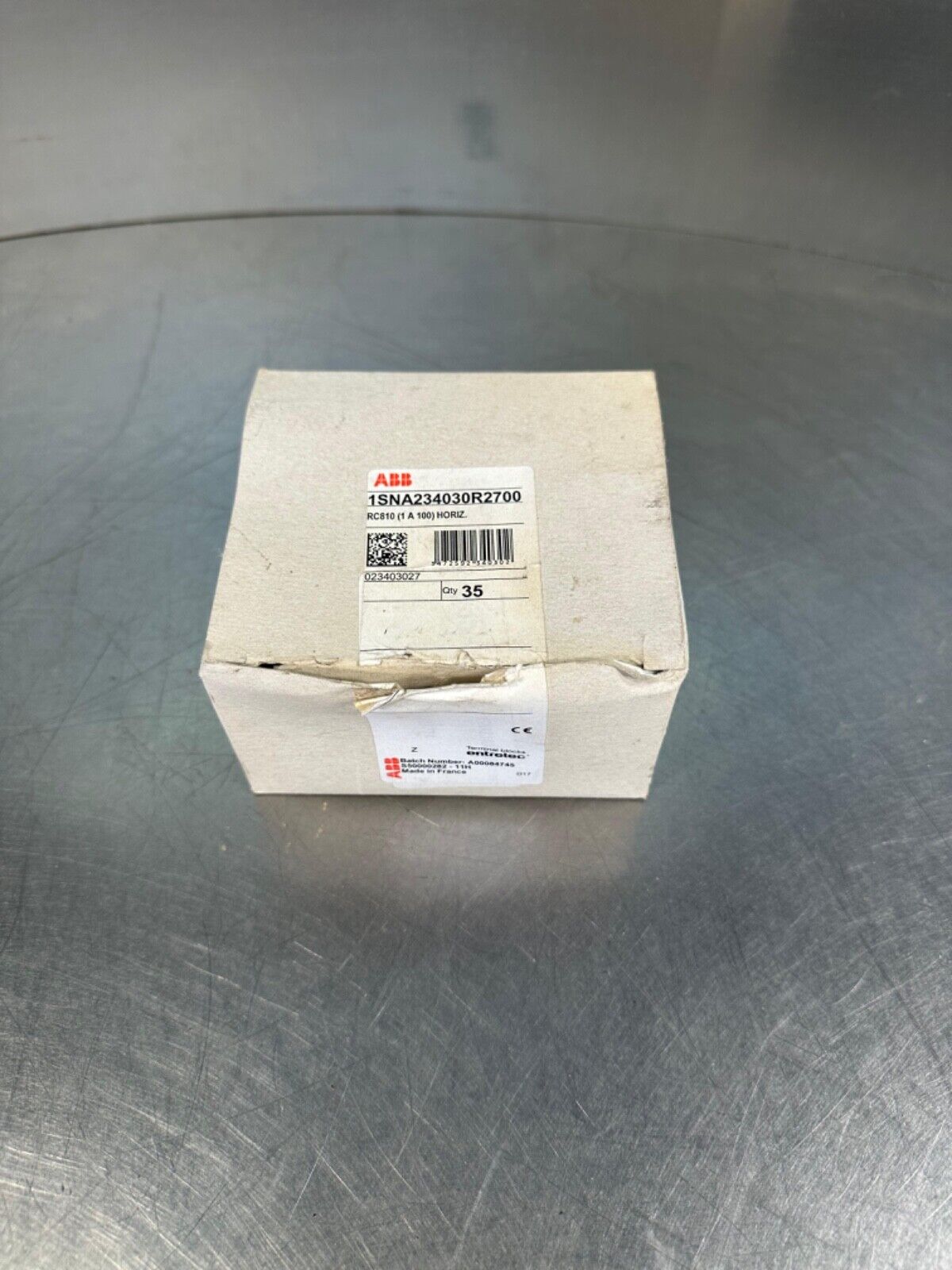 Abb Rc810 (1 a 100) Horiz. 1sna234030r2700 Mark Card (4C-37)