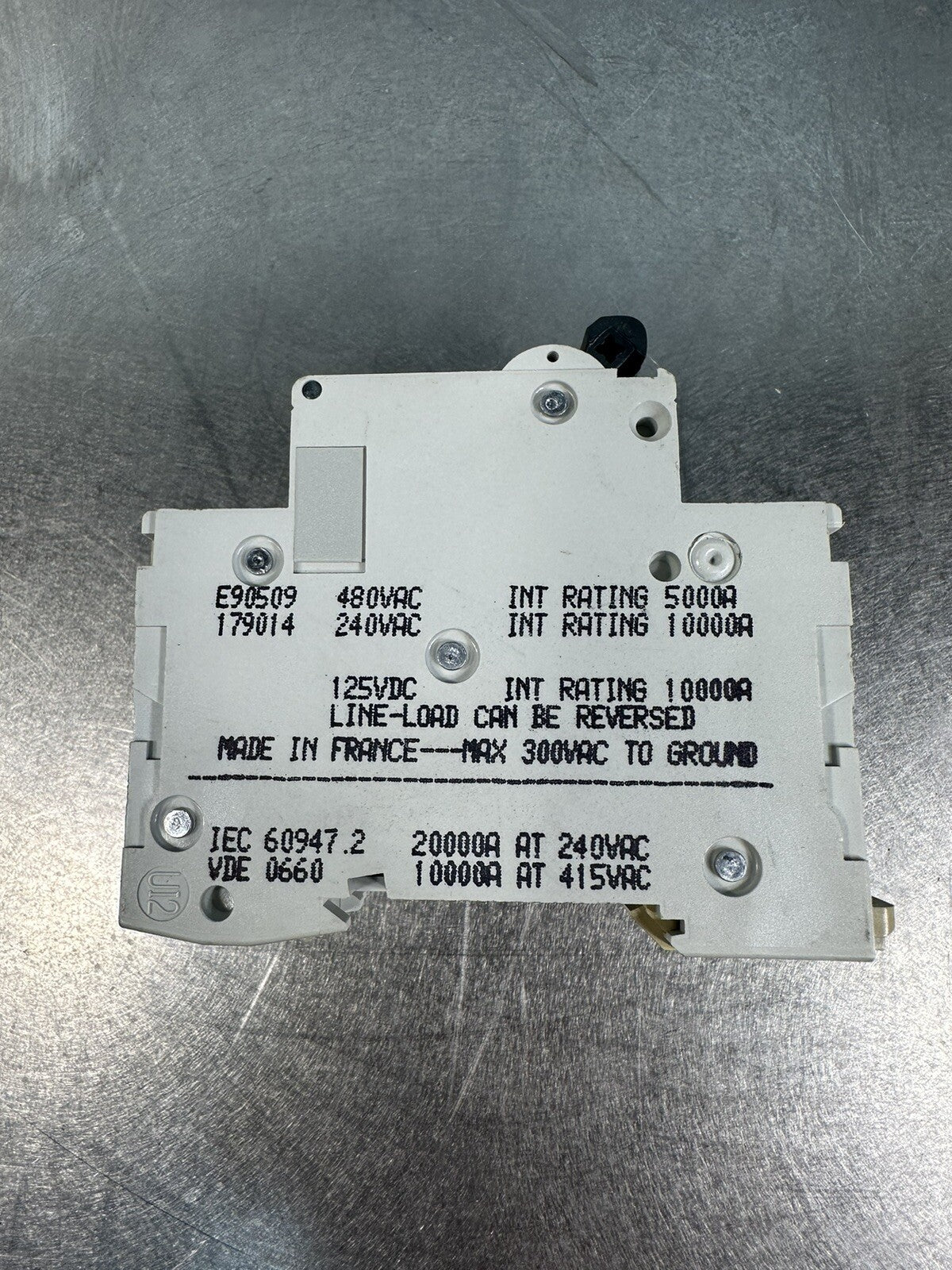 MERLIN GERIN MULTI9 C60N 10A-TYPE D BREAKER (BIN-1.1.1)