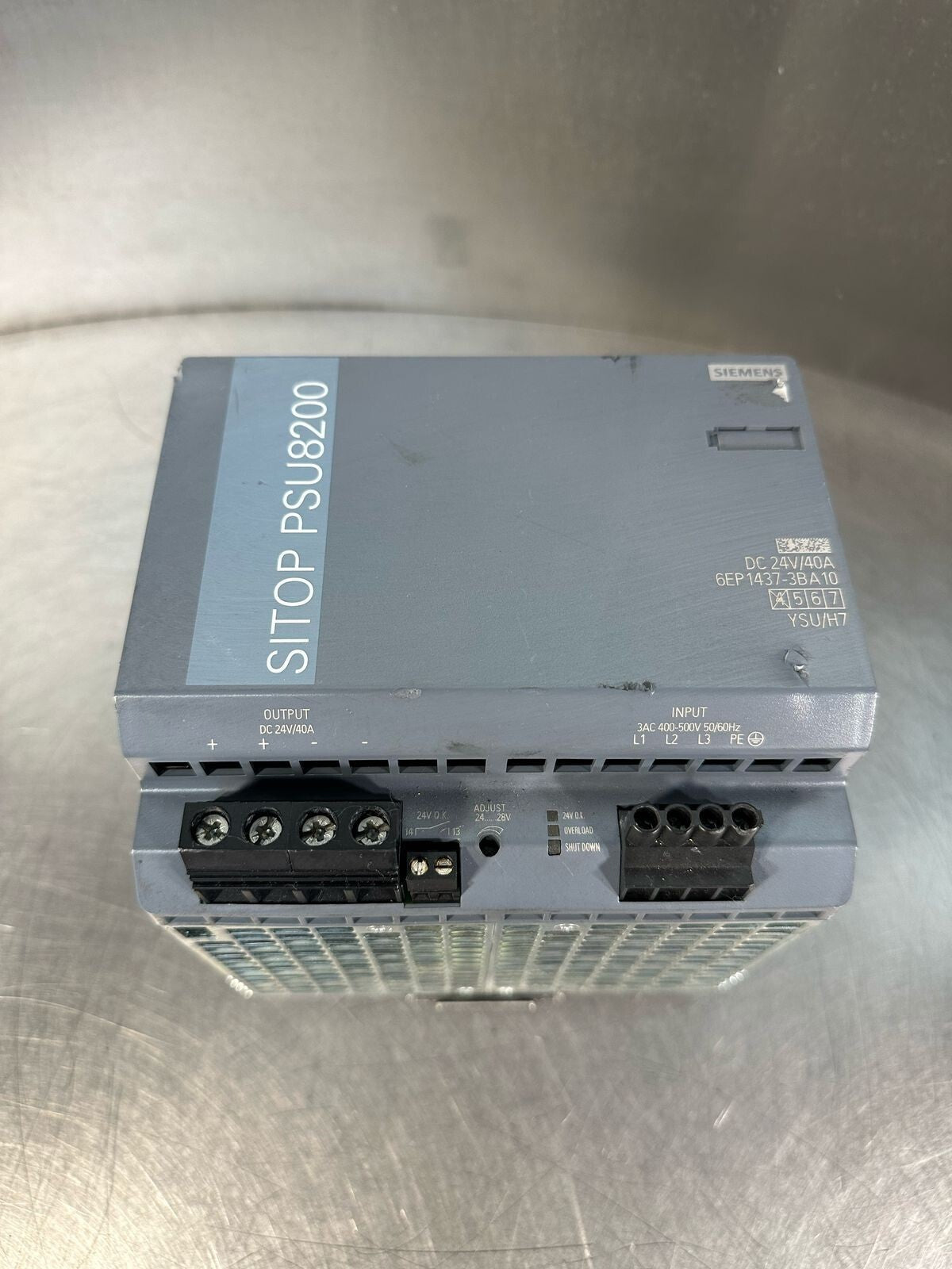 Siemens 6EP1437-3BA10 SITOP PSU8200 POWER SUPPLY      (8.3.2)