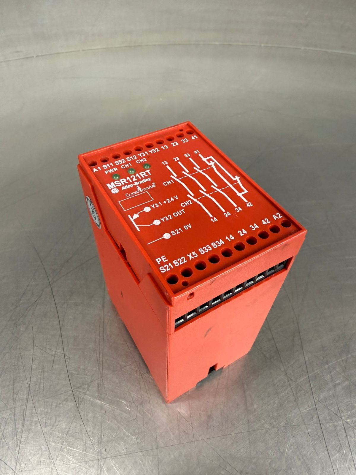 Allen-Bradley 440R-J23102 Safety Relay MSR121RT 24V                (9.3.2)