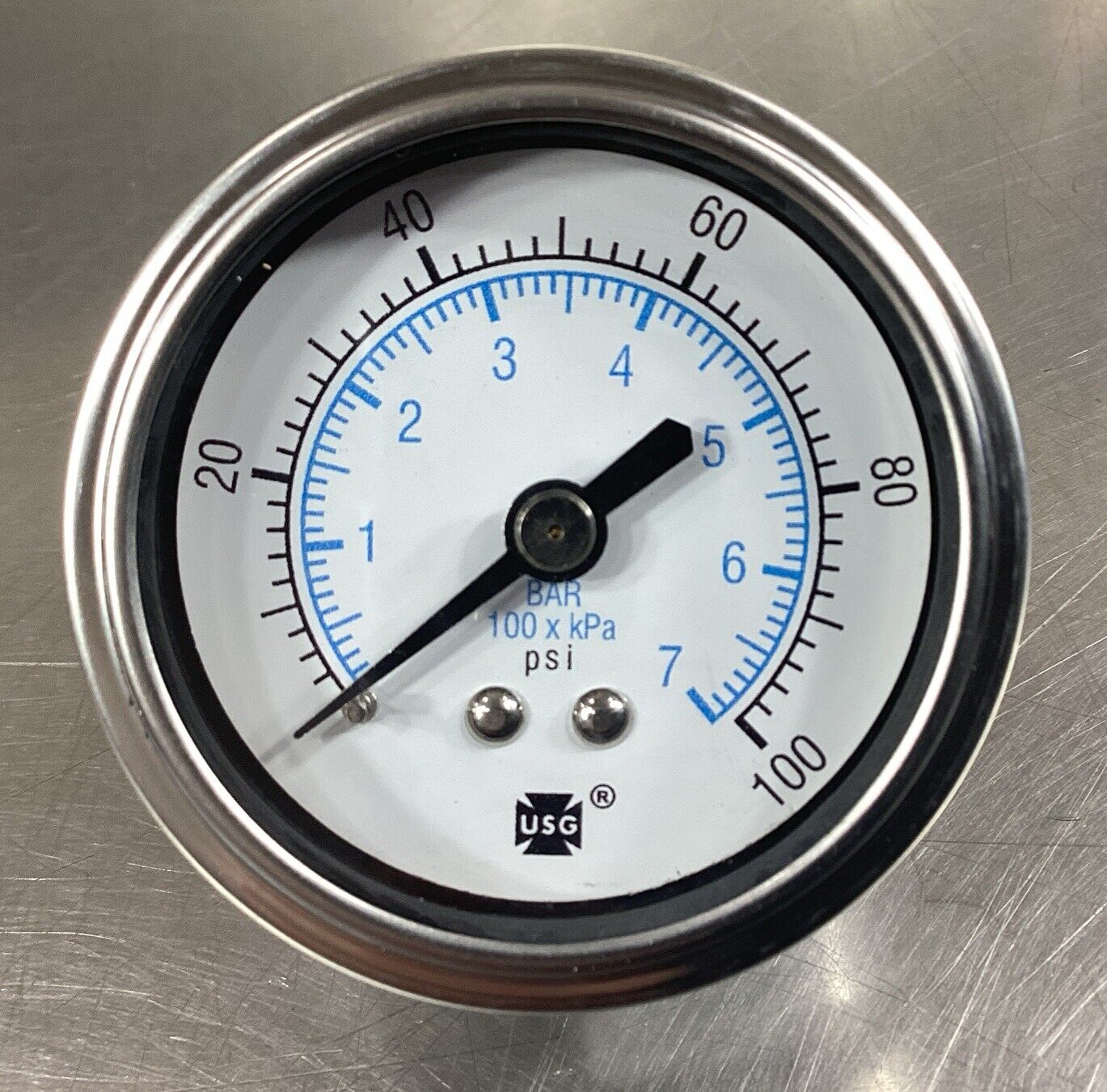 Ametek  Spec. 165291 2”P1559LX 100 Psi/KPA/BAR 1/4 NPT      6D-11