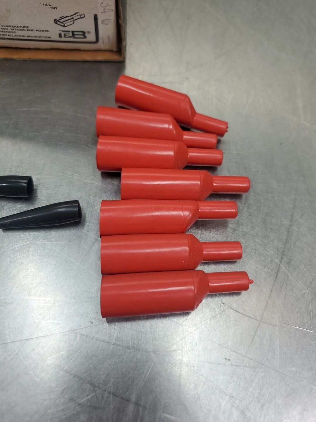 Thomas & Betts MAT2-34-C Electrical Probe Tips, 9-Black, 7-Red, 7-Small.   5E-30