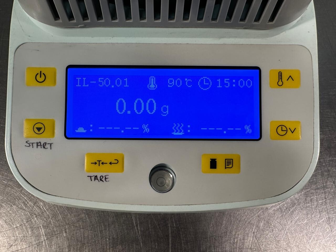 Laboratory Halogen Rapid Moisture Test. IL-50.01 Cap:50g Res.0.01g (12.4.8)