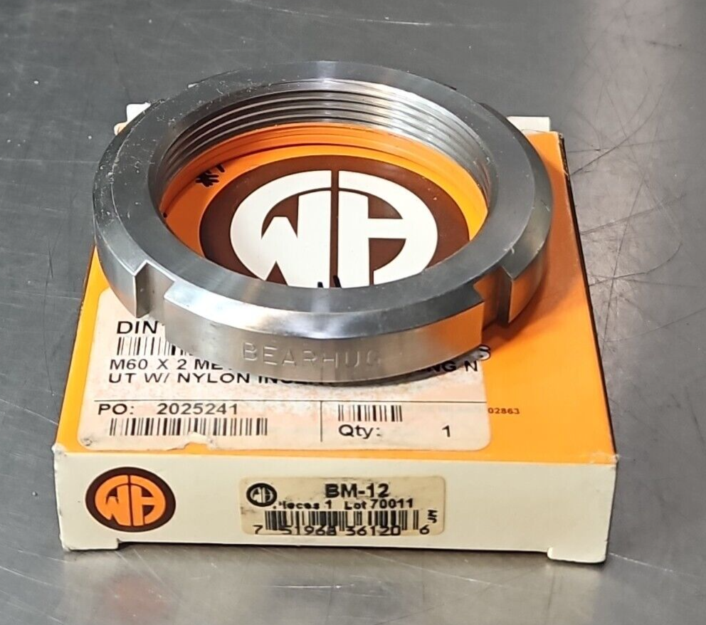 Whittet-Higgins BH-12 Bearhug Steel Bearing Retaining                   (BIN424)