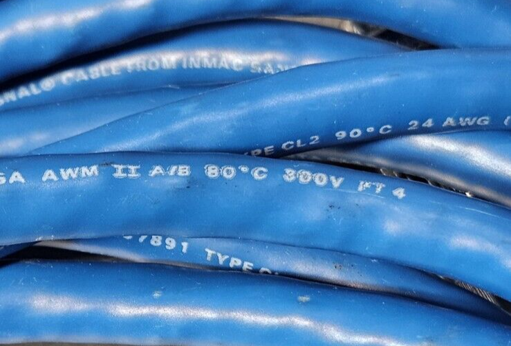 Inmac E57891 Clear Signal Cable Type CL2    25 feet                      loc5E28