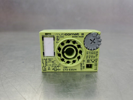 Multicomat CT3-E20/H Time Cube 90-265V Relay.                              4D-25